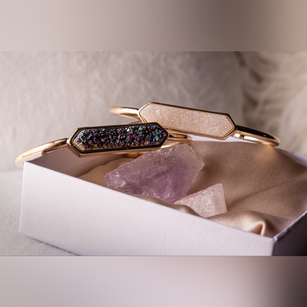 Blue Quartz Cuff - Picture 4 of 8